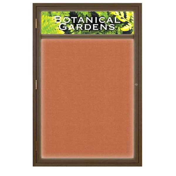 Open Faced Traditional Rounded Corkboard